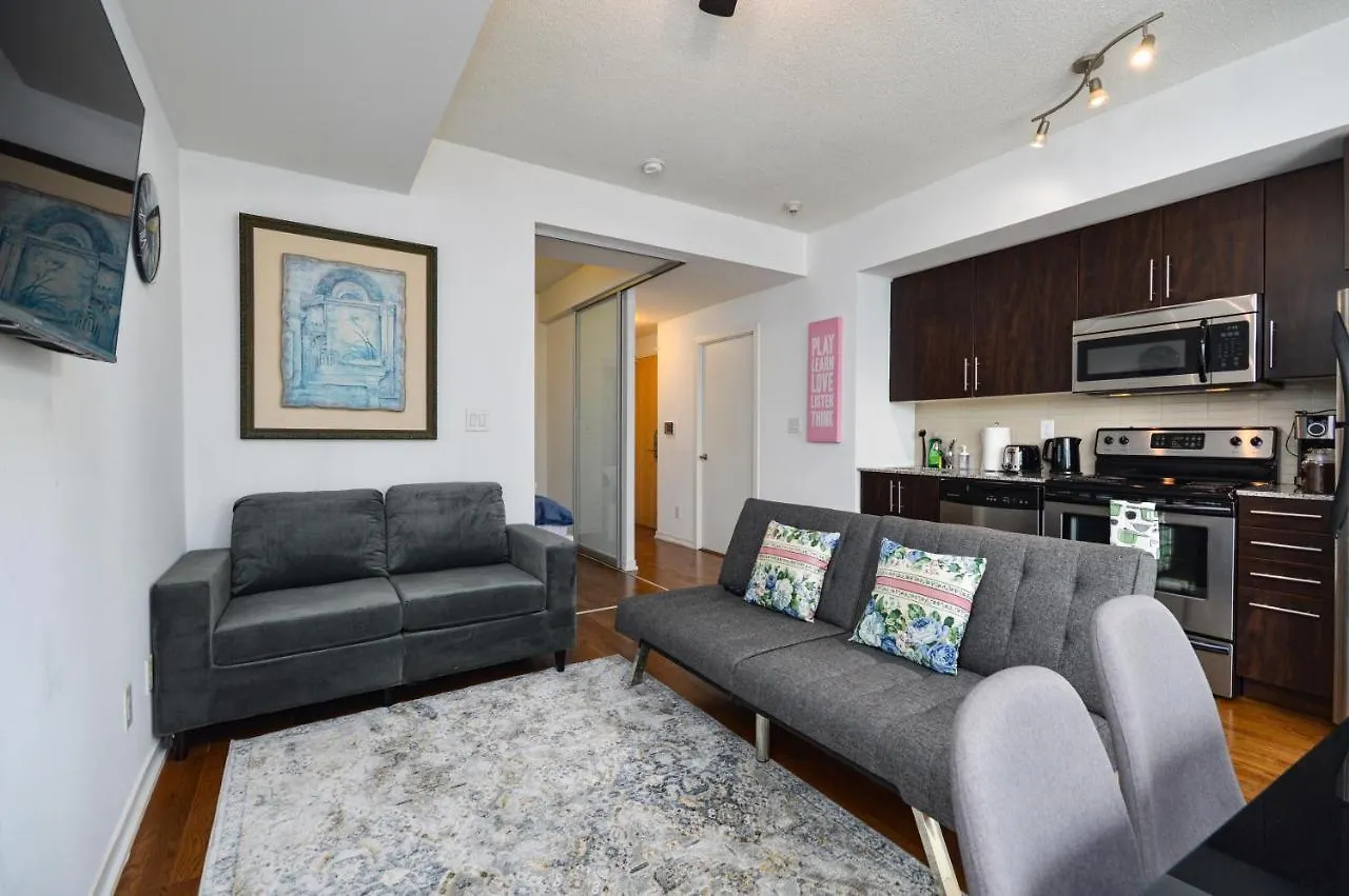 Apartment Downtown Toronto Condo Mins From Scotiabank Arena, Tiff, Cn Tower, Union, Mtcc Canada